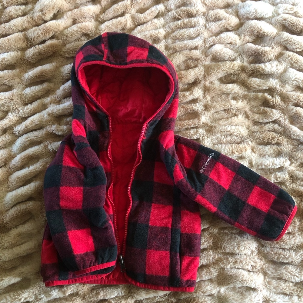 2T Columbia reversible kids jacket